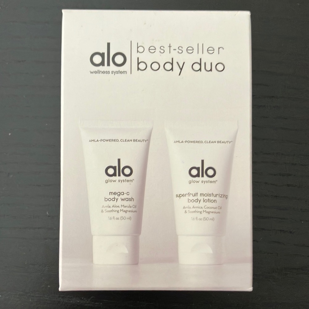 Alo Wellness System Best-seller Body Duo -  Body Wash and Body Lotion